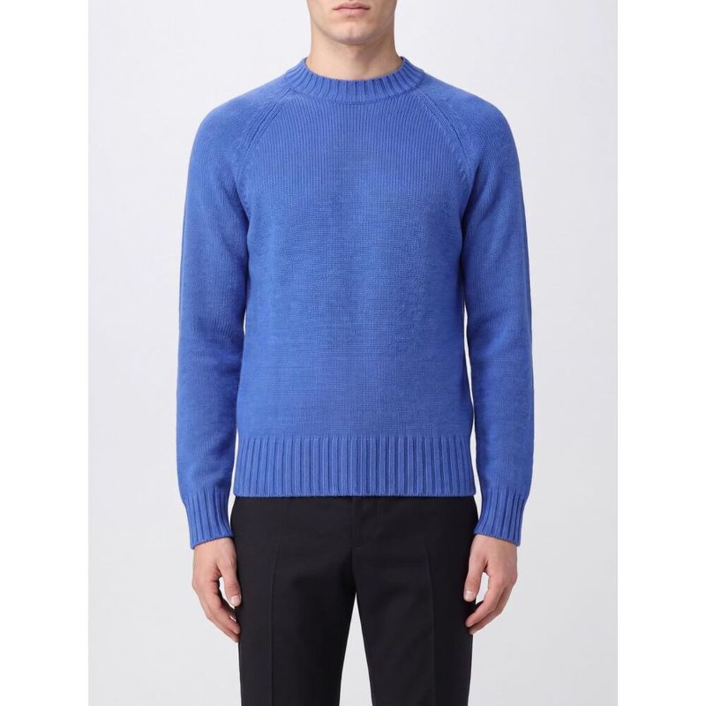Tom Ford Men Classic Crewneck Jumper Tom Ford In Pure Cashmere With Ribbed Trims